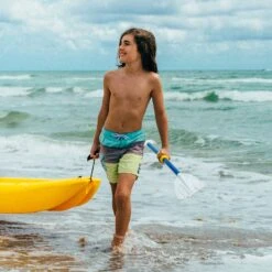 Pelican Sport Combo - 2 Solo Kids Kayaks With Paddles - Yellow/Blue 8 Pelican Sport Combo - 2 Solo Kids Kayaks With Paddles - Yellow/Blue -Pelican Sport Store Combo Solo Jaune Bleu Poignee LS2