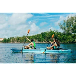 Pelican Sport Poseidon Kayak Paddle 230 Cm (90.5") 13 Pelican Sport Poseidon Kayak Paddle 230 Cm (90.5") -Pelican Sport Store Poseidonrecreationalkayakpaddle230cm 90.5 lifestyle Orange