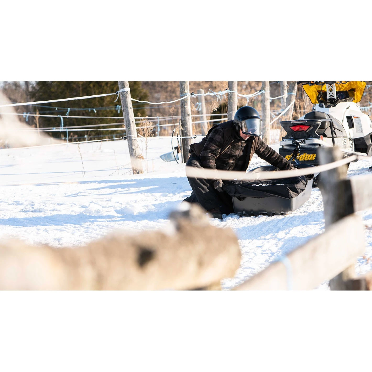 Trek 75 Utility Sled With Runners 4 Trek 75 Utility Sled With Runners - Image 4